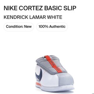 NIKE x KendrickLamar x Cortez Worn Twice No BoxSize 10Mens. Narrow, no wide feet